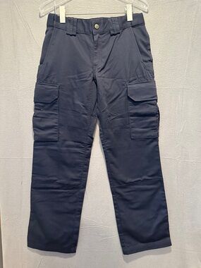 5.11 Tactical Navy Cargo Pants with Multiple Utility Pockets